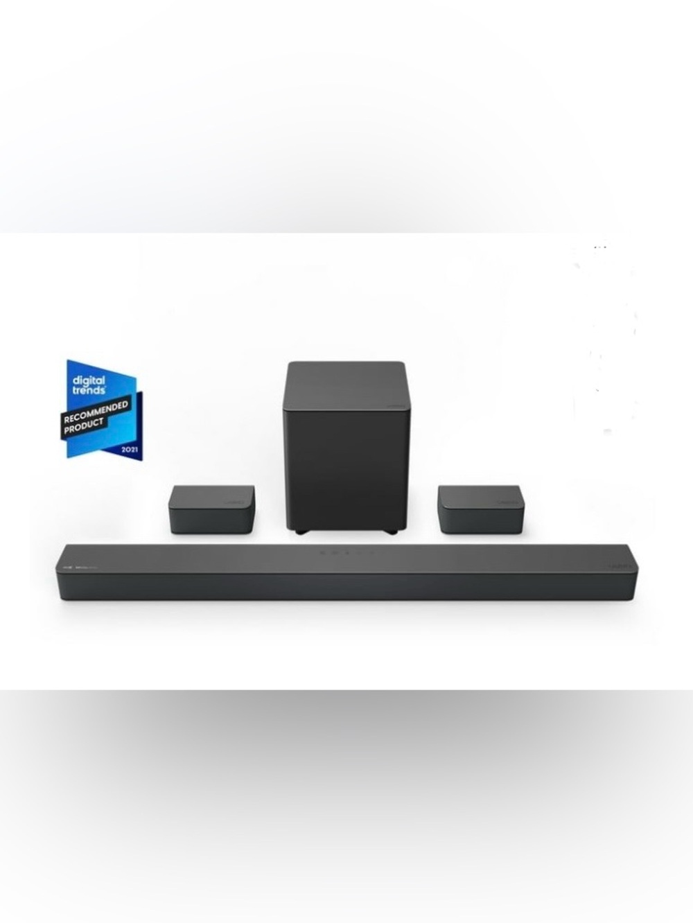 Vizio M-series 5.1 Home Theatre w/ Soundbar, Subwoofer & 2 Speakers Like New